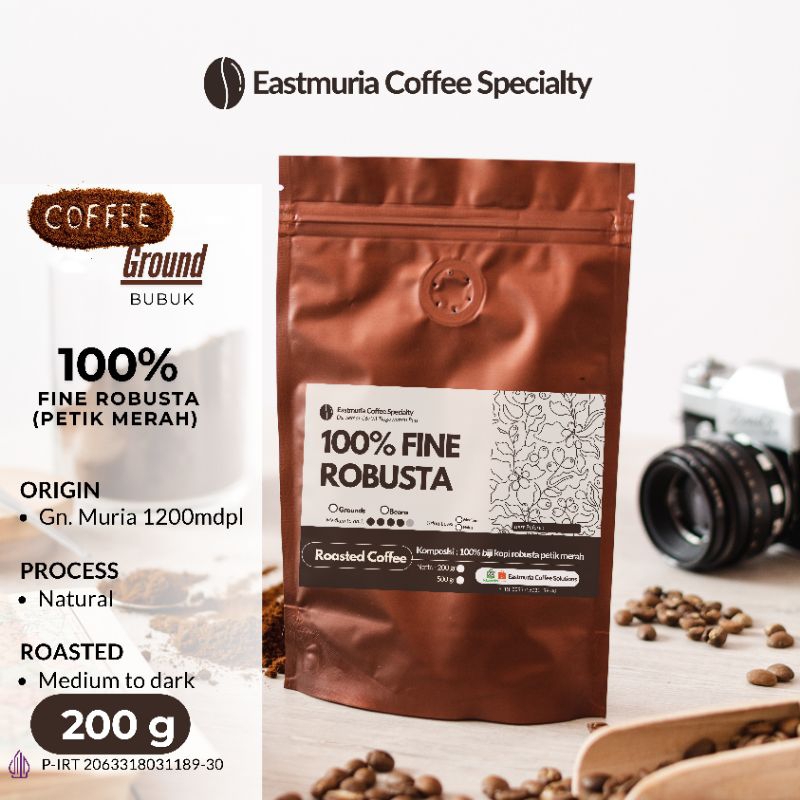 

Kopi Bubuk 100% Petik Merah