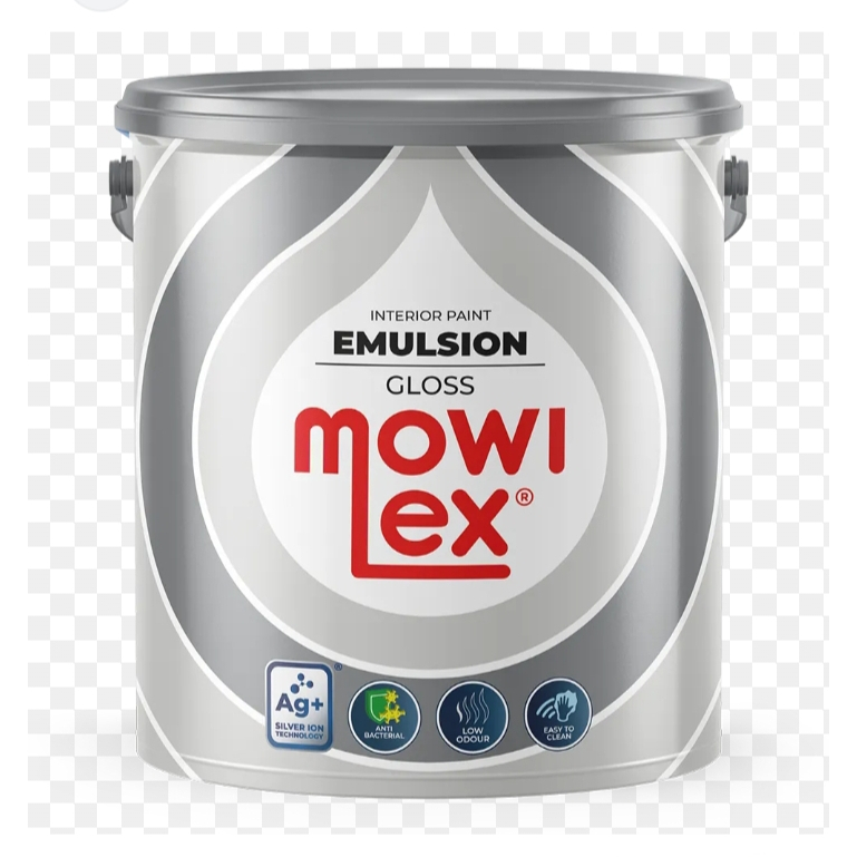 cat mowilex emulsion satin warna putih