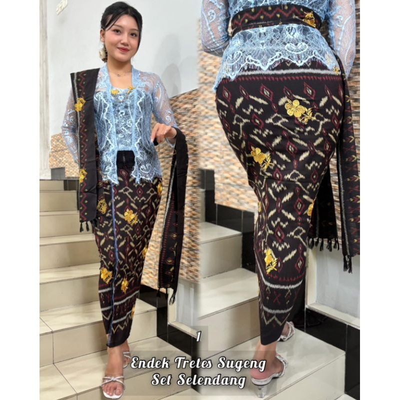 Kain bali Kamen songket bordir endek