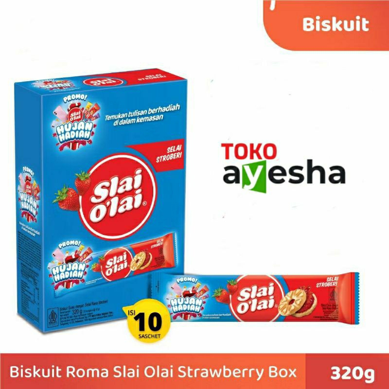 

Slai Olai Box 320 gr - 1 Box isi 10 Sachet