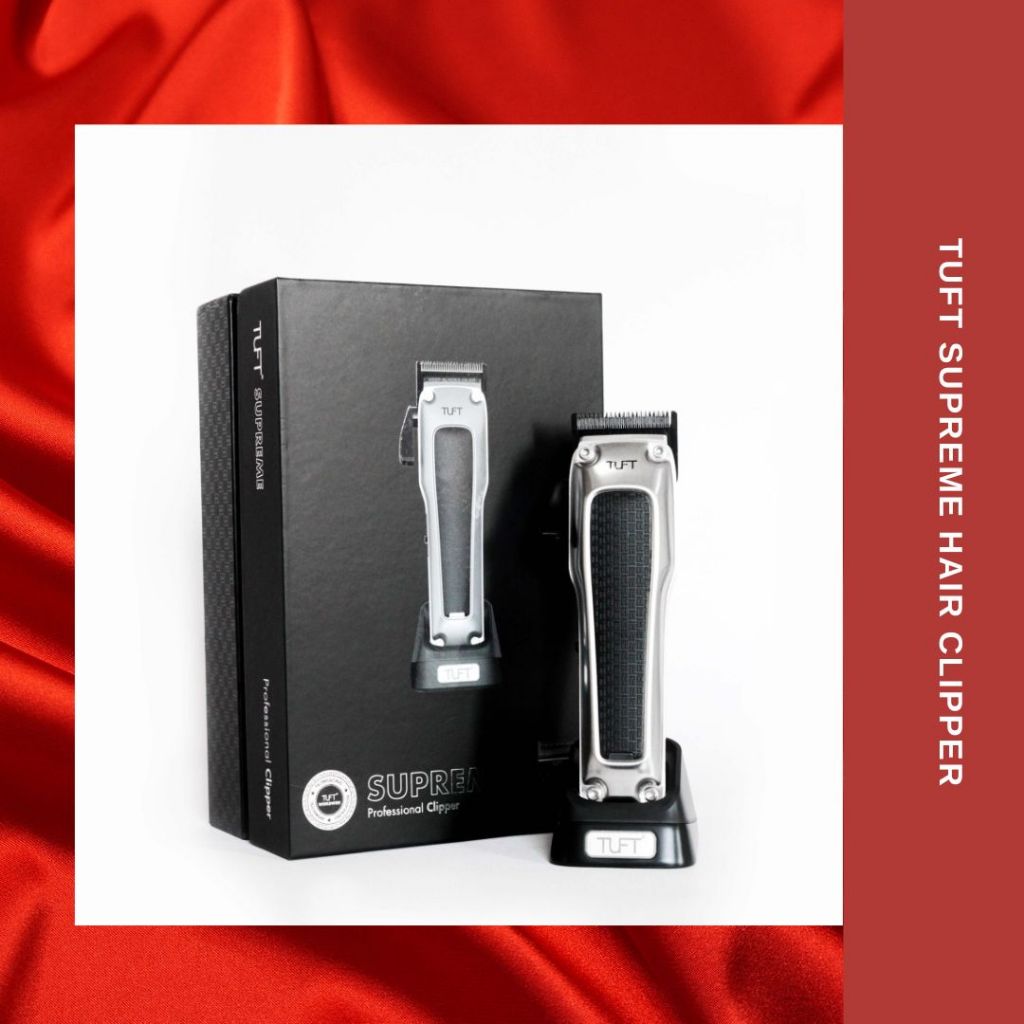 TUFT Supreme Hair Clipper - 2 in 1 Clipper Fade and Taper Clipper - 100% Original