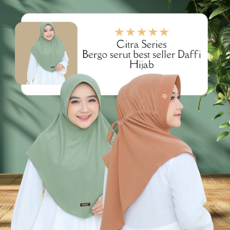CITRA DAFFI HIJAB Jilbab serut hijab terbaru hijab serut kekinian jilbab daffi