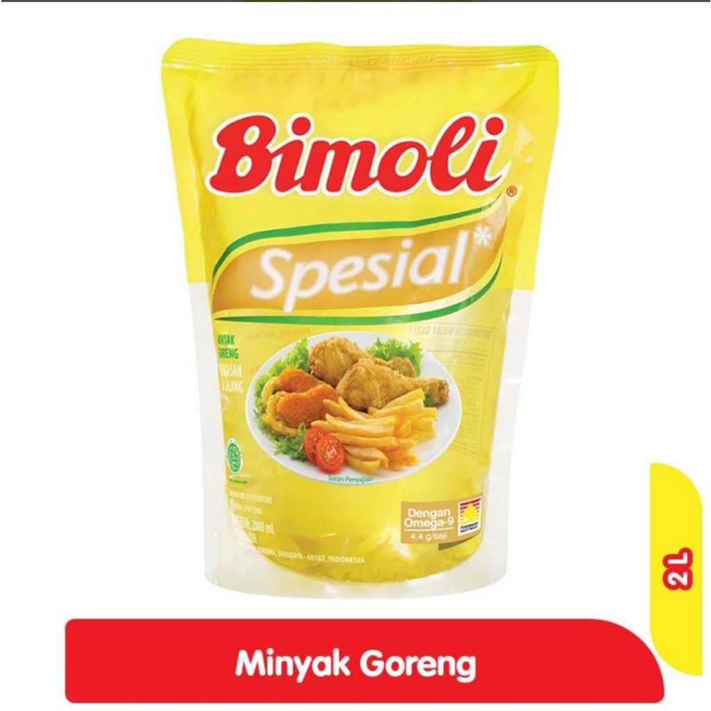 

Minyak Goreng BIMOLI SPESIAL 2 Liter - Cooking Oil BIMOLI SPECIAL 2 L