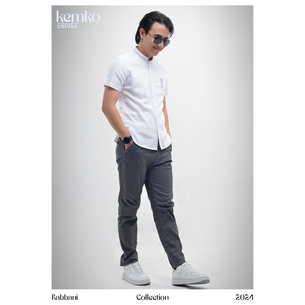 KEMKO NAJWAN SLIMFIT PDK/KEMKO RABBANI/BAJU KOKO RABBANI/BAJU KOKO LENGAN PENDEK/BAJU KOKO MOTIF/BAJ