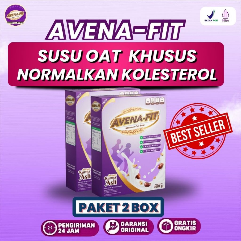 

PROMO AWAL TAHUN Avena Fit - Sereal Oat Multikhasiat Solusi Bantu Turunkan Kolesterol Gula Darah Tinggi Serta Bantu Jaga Kesehatan Jantung