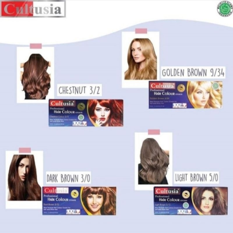 CULTUSIA PROFESIONAL HAIR COLOR 60ML