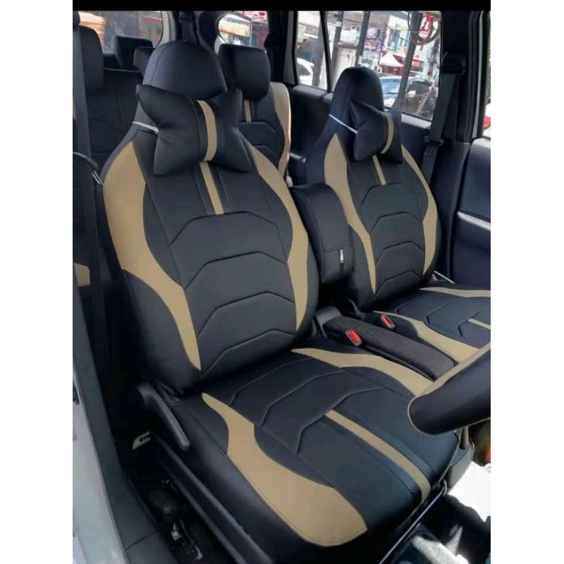sarung jok mobil sigra baris depan saja