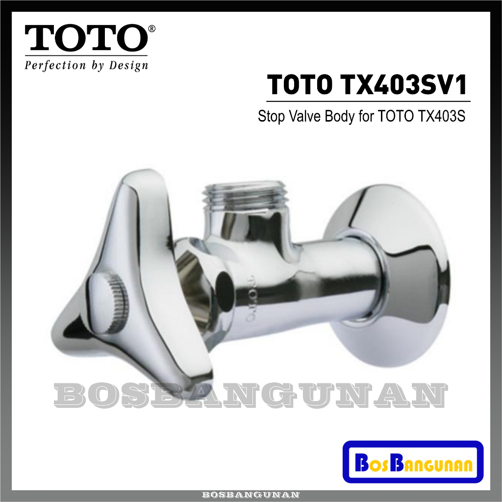 Stop Kran TOTO TX403SV1 / Stop Valve TOTO / Kran Air TOTO TX403SV1 / Stop Kran Jet Shower TOTO TX 40