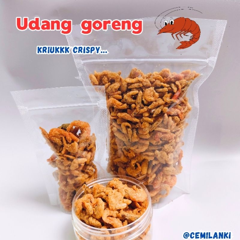 

Udang crispy goreng kering kriuk enak gurih