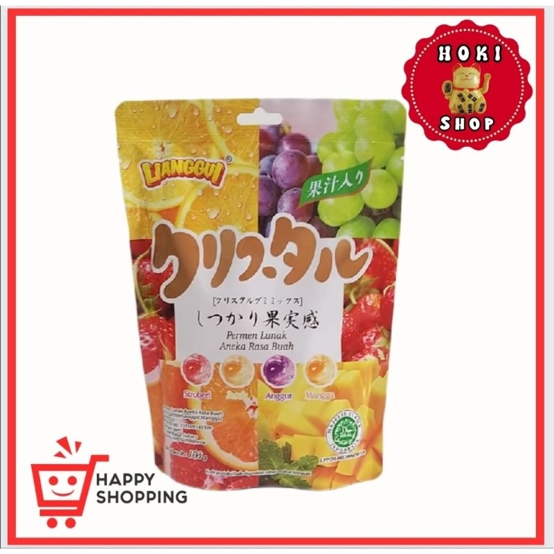 

Permen Lunak Aneka Rasa Buah 108gr / Permen Import / Permen Buah