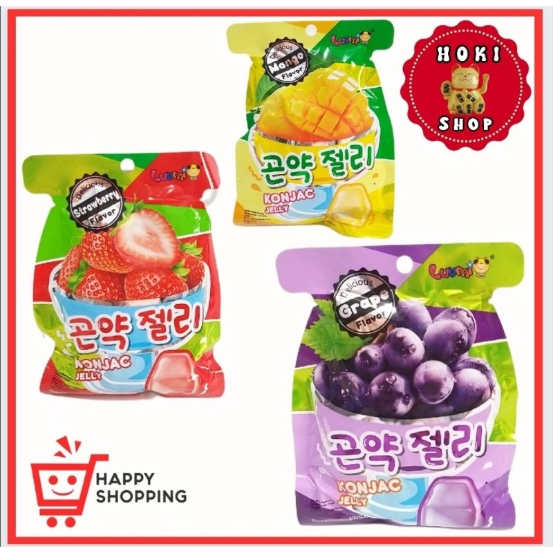 

Jelly Konjac Rasa Buah 200gr / Konjac Jeli Buah / Konjac Jelly