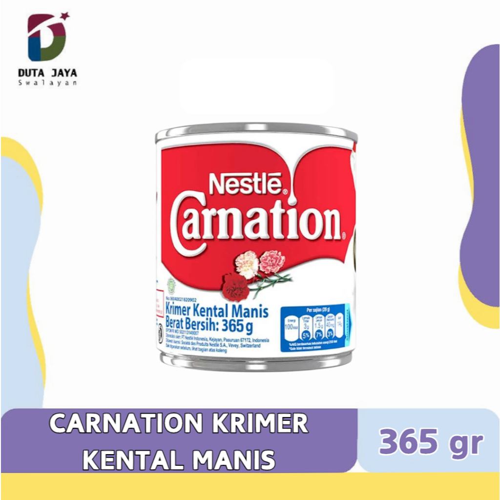 

Nestle Carnation Susu Kental Manis 365 gram