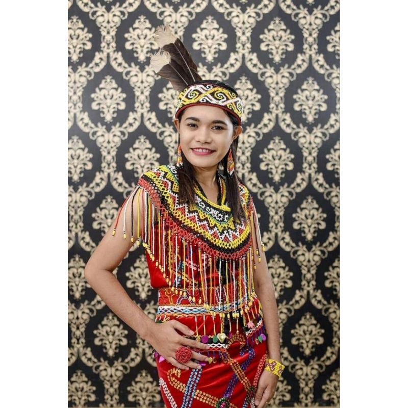 TERATAI RUMBAI DAYAK - TERATAI RUMBAI MANIK DEWASA