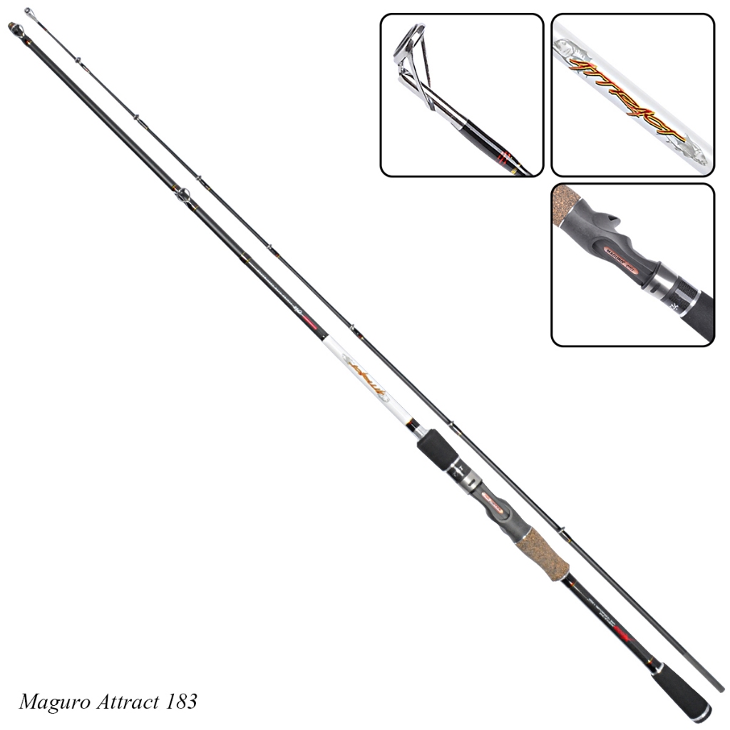 Joran Pancing Bait Casting Maguro Attract Labuan Pancing
