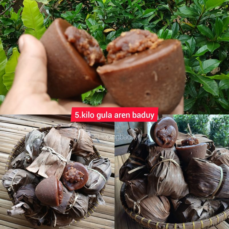 

5kg. Gula aren baduy asli