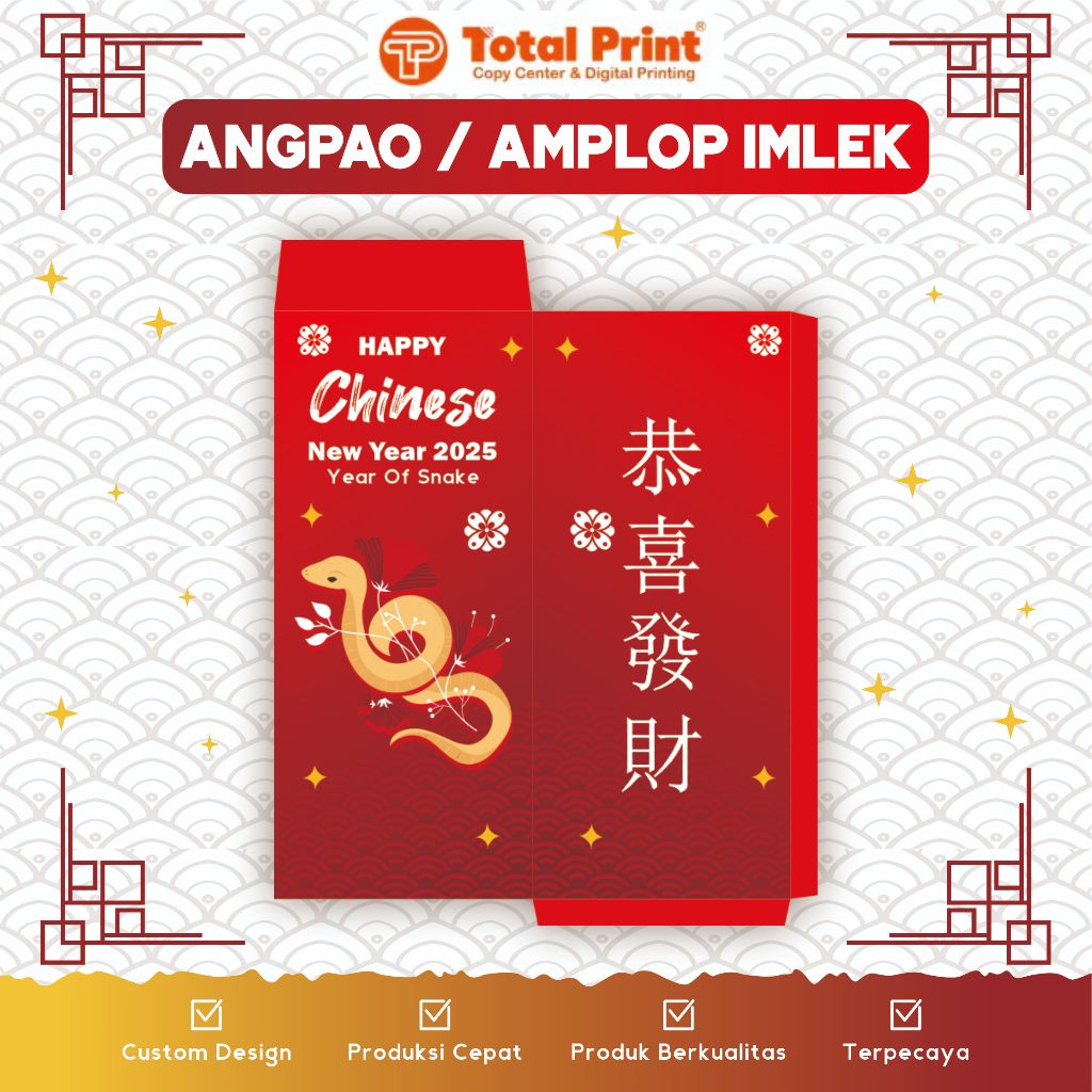 

ANGPAO / AMPLOP IMLEK / ANGPAU PANJANG PREMIUM / ANGPAO ULAR / ANGPAO MURAH / ANGPAO KEREN / AMPLOP IMLEK