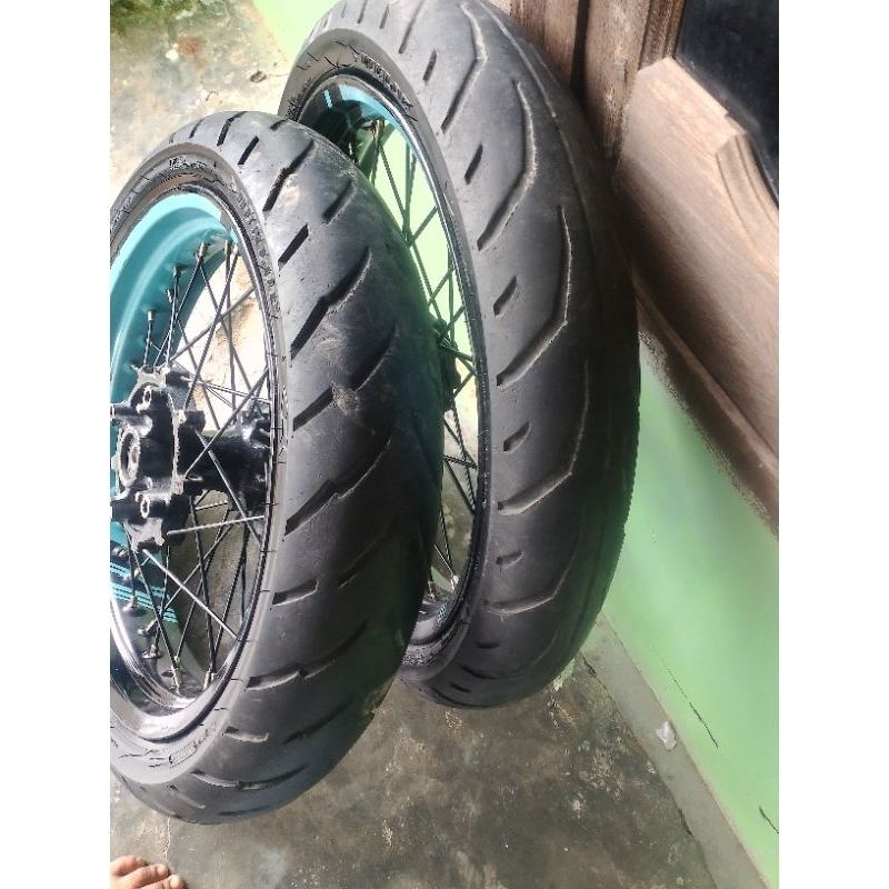 velg sumo (CRF 150)UKURAN RING 17 BAN 300/350