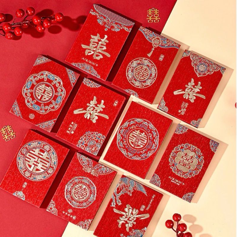 

ANGPAO PANJANG WEDDING LOGO SHUANG XI 6 MOTIF / ANGPAO PREMIUM TEBAL / ANGPAU PERNIKAHAN TEAPAI / TINGJING ANGPAU TERBARU CHINESE / NIKAH TEAPAI TEPAI SANGJIT PREMIUM DAN TERMURAH