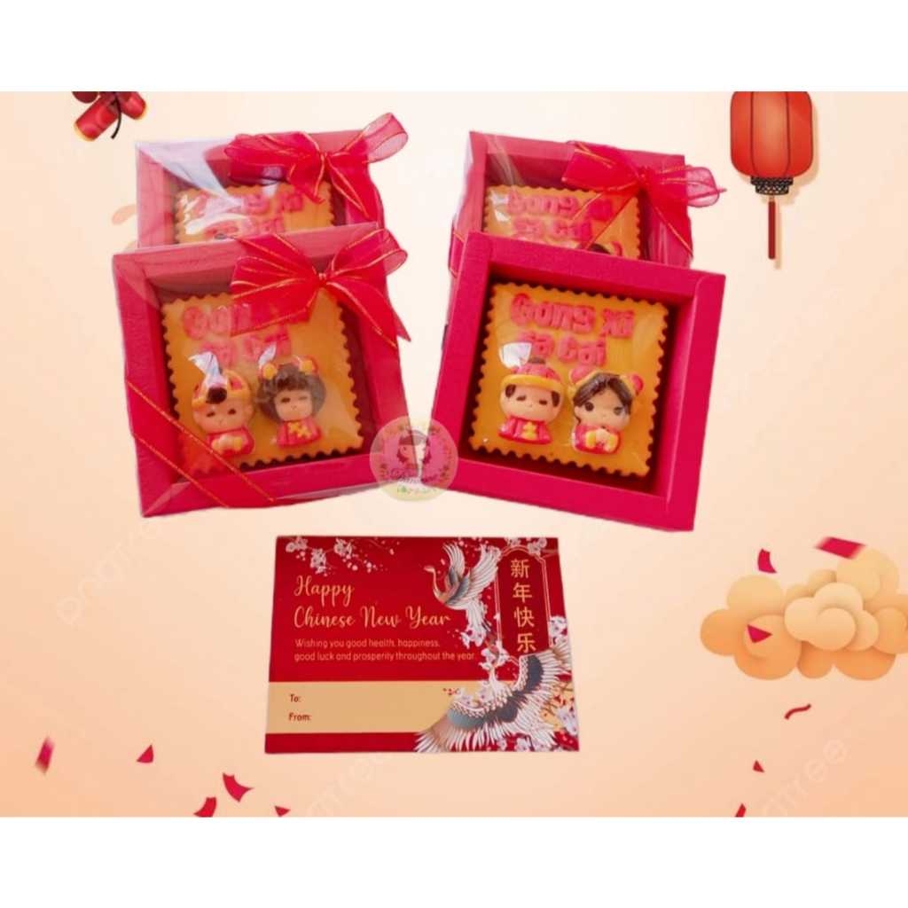 

S4B Coklat ucapan Imlek Choco bar GONG XI FA CAI ( SCP )