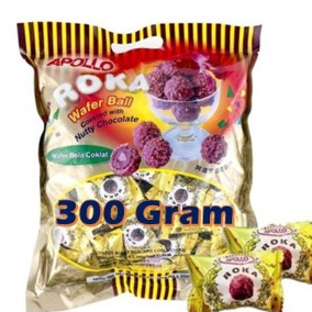 

APOLLO ROKA WAFER BALL asli 100% Malaysia 300 Gram