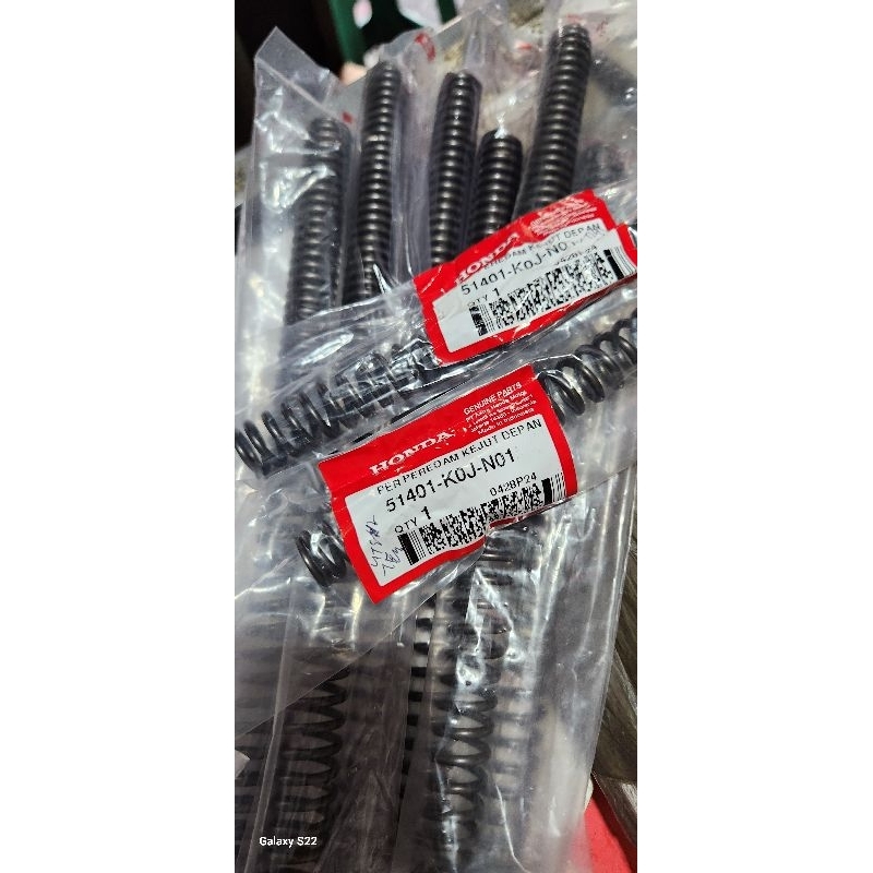 per shock depan genio / beat deluxe original sepasang