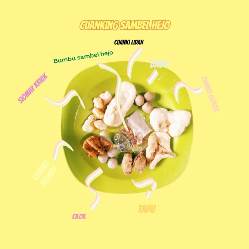 

cuanki sambel hejo