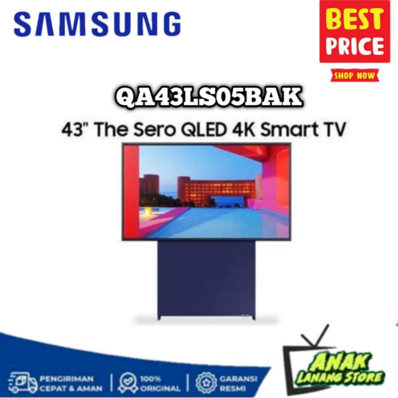 Samsung QA43LS05BAK The Sero Qled UHD 4K Smart TV