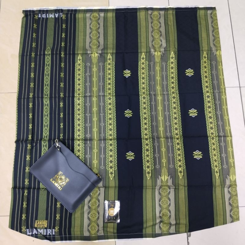 Sarung Lamiri LAMIRI Original TSE Jacquard Jaguard Motif Songket Kembang