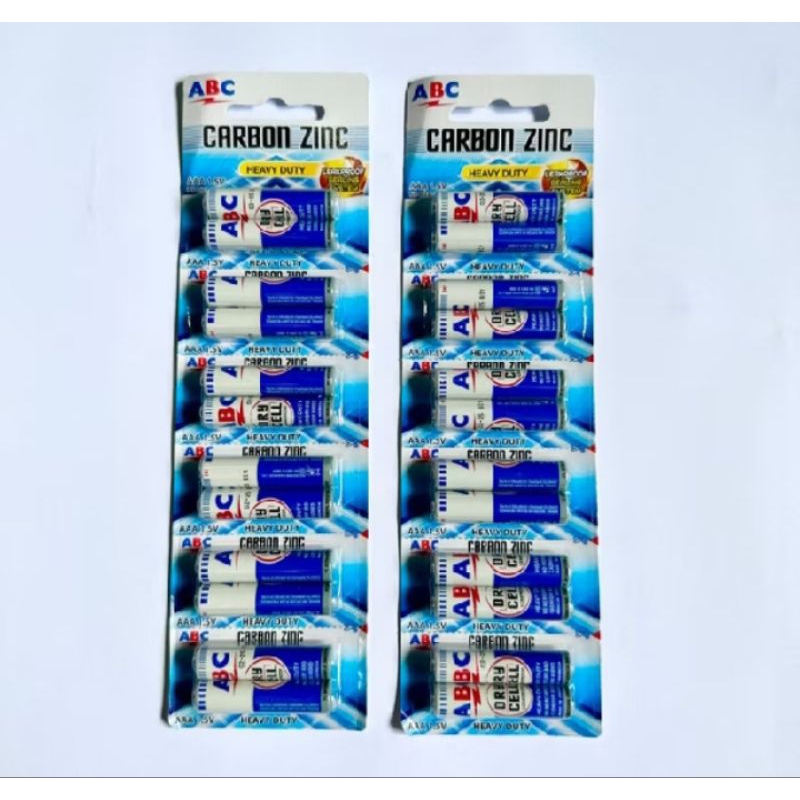 BATERAI ABC BIRU AAA R3 SIZE KECIL