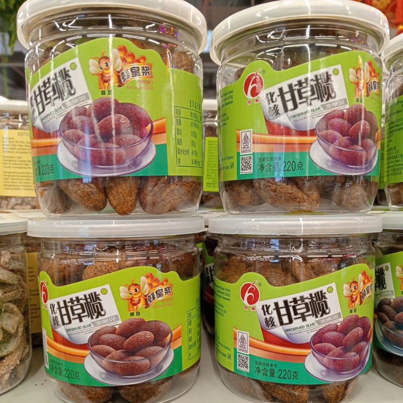 

Baiguo Food Black Olive Manisan 220g