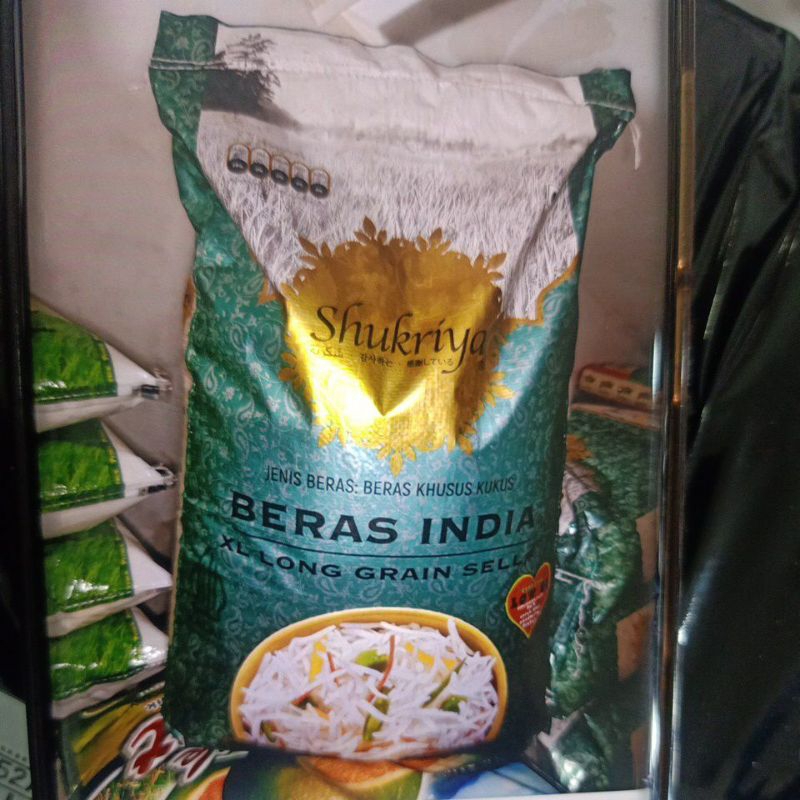 

Beras basmati merek syukriyah 25kg