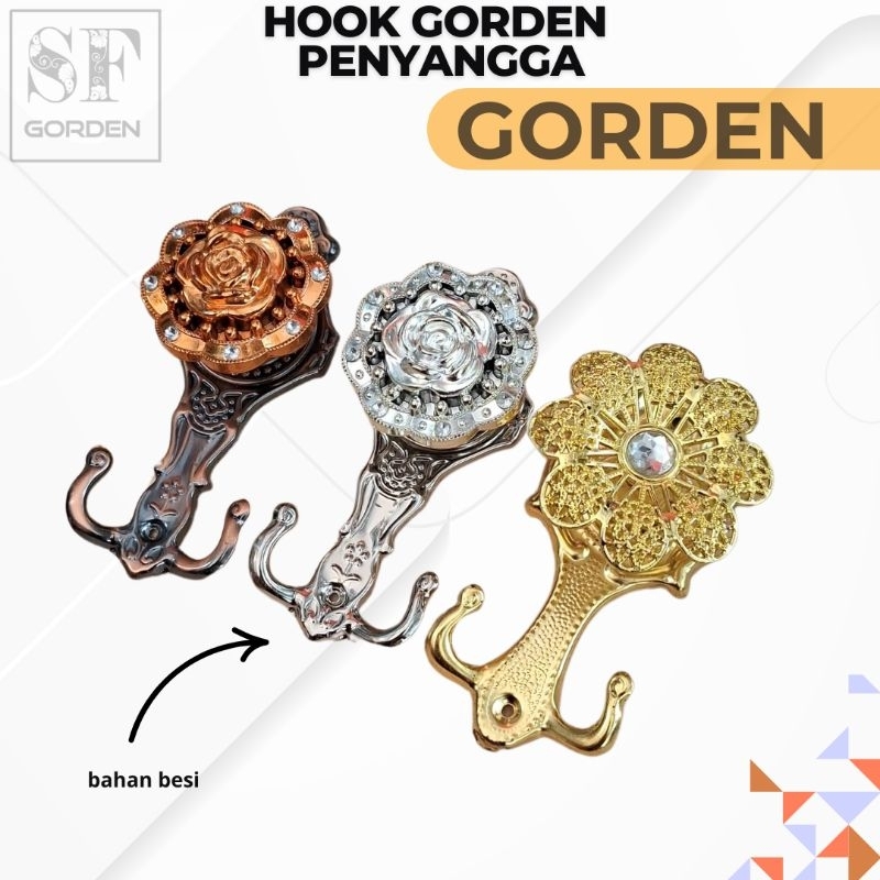 HOOK GORDEN BESI PENGAIT TALI GORDEN