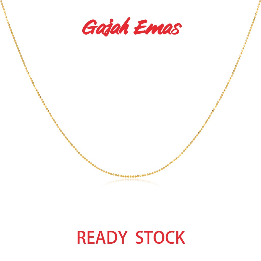 Kalung Emas Milonika Polos 16K Semar Nusantara