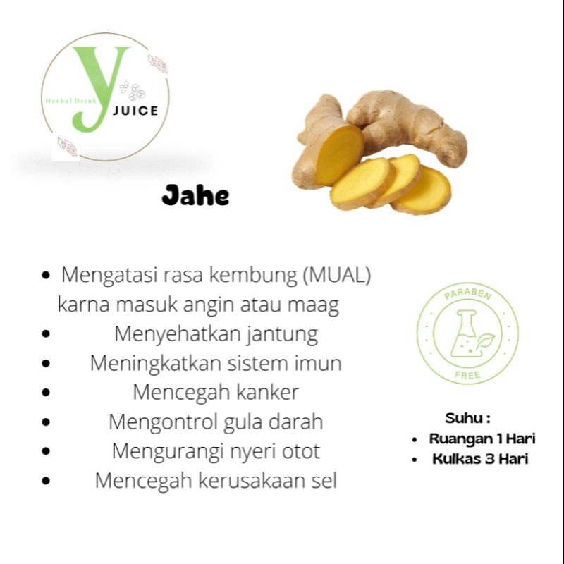 

JAHE MURNI (1000 ml)