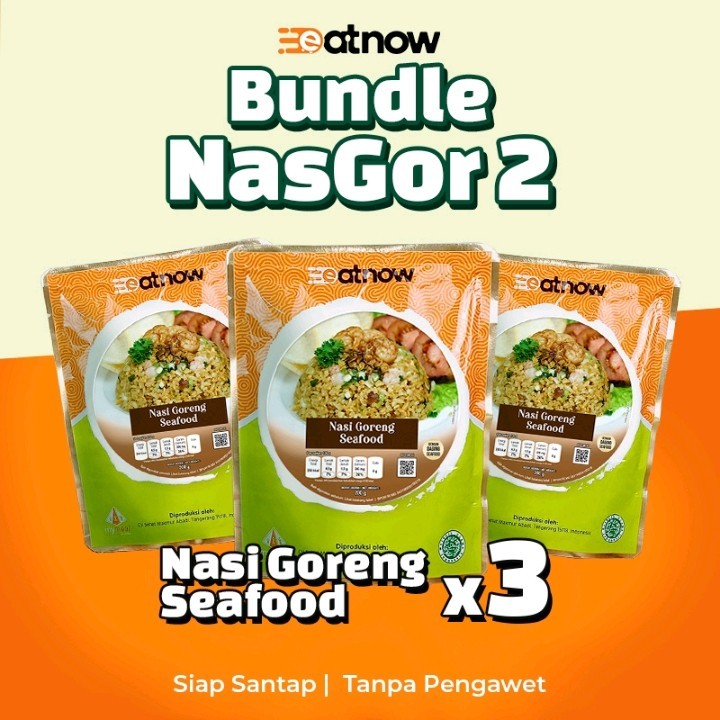 

Eatnow Bundle Isi 3 - Nasgor Seafood