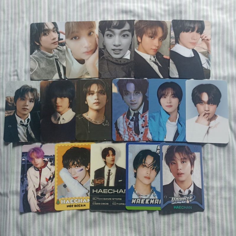 [READY STOCK] Photocard NCT HAECHAN Dream()scape Boom MFAL Universe SG24 Candy Glitch Mode
