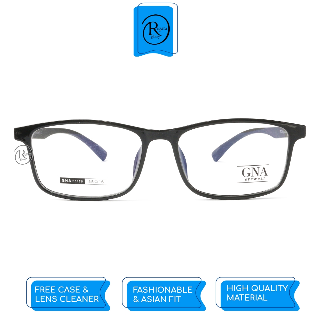 GNA Eyewear /  GNA F-3175 / Frame Kacamata GNA Eyewear ORIGINAL