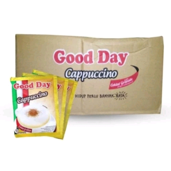 

KOPI GOOD DAY CAPUCINO (20 GR) / PER DUS