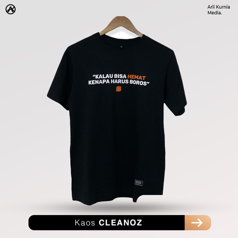 T shirt KALAU BISA HEMAT by Arli Kurnia Original