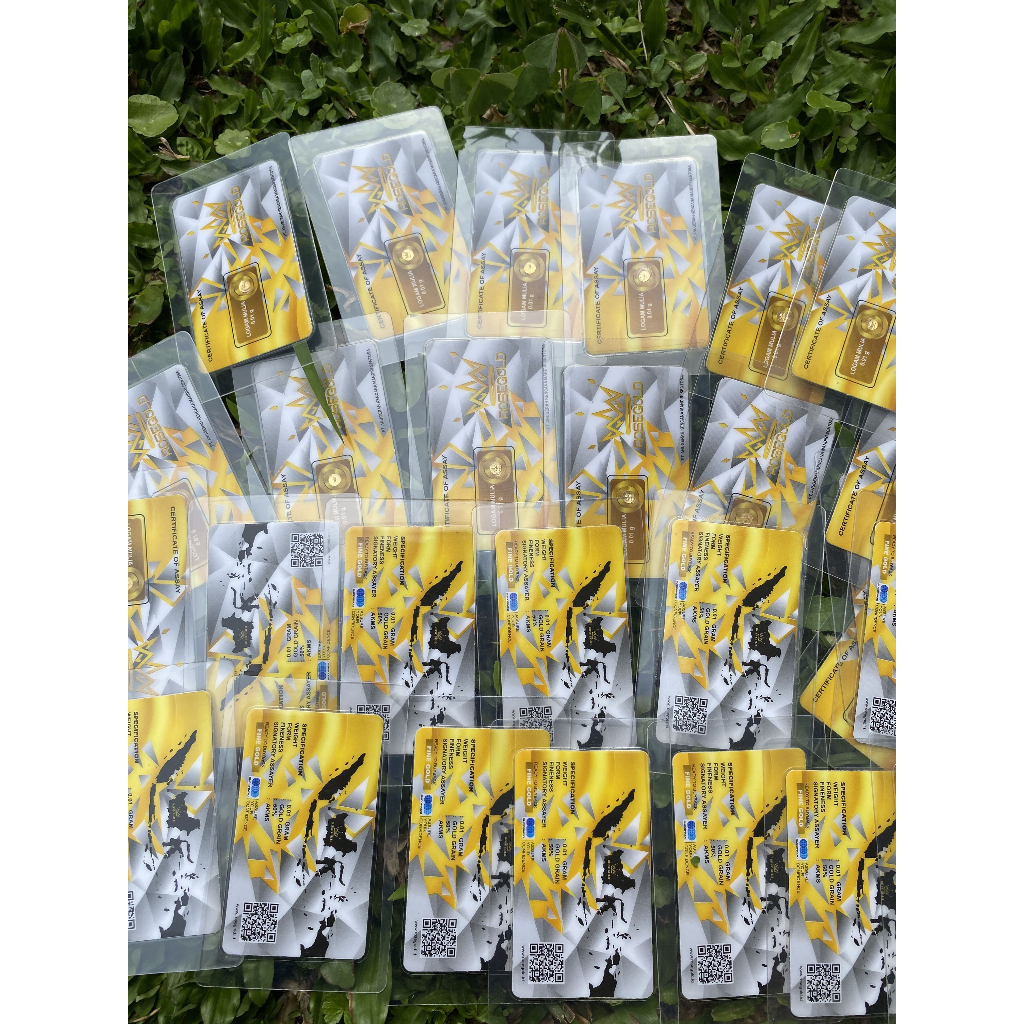 ROSE GOLD 0.01 GRAM LOGAM MULIA EMAS MINI