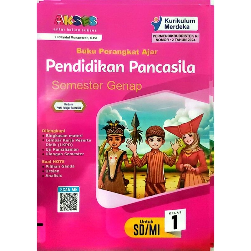 Lks Akses Pendidikan Pancasila kelas 1 semester 2