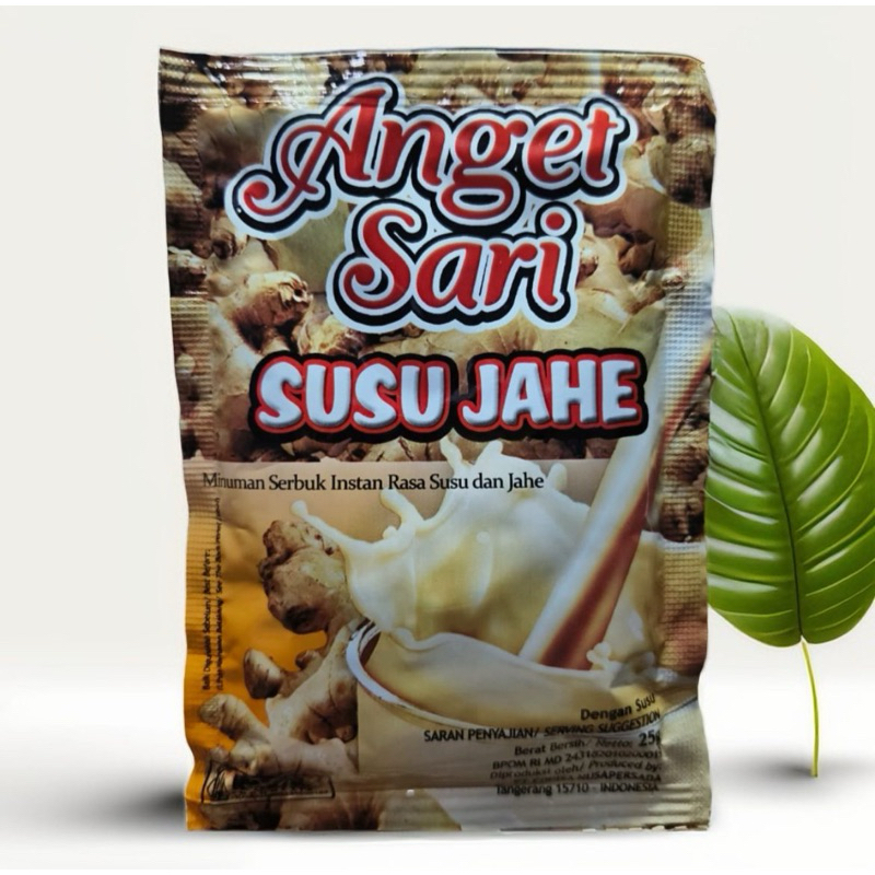 

Anget Sari Susu Jahe 1 Renceng isi 10 Sachet