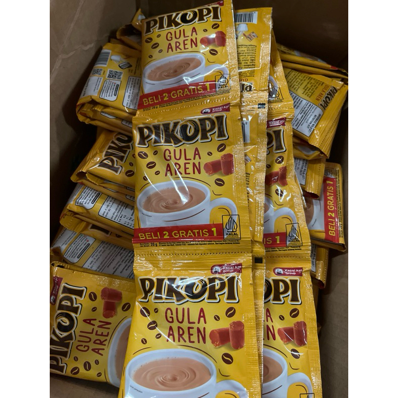 

PIKOPI GULA AREN 20GR [HARGA PER RENCENG ISI 15 SACHET]