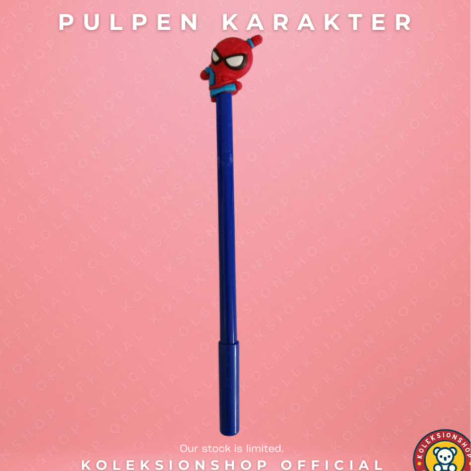 

Pulpen Gel Karakter Spiderman