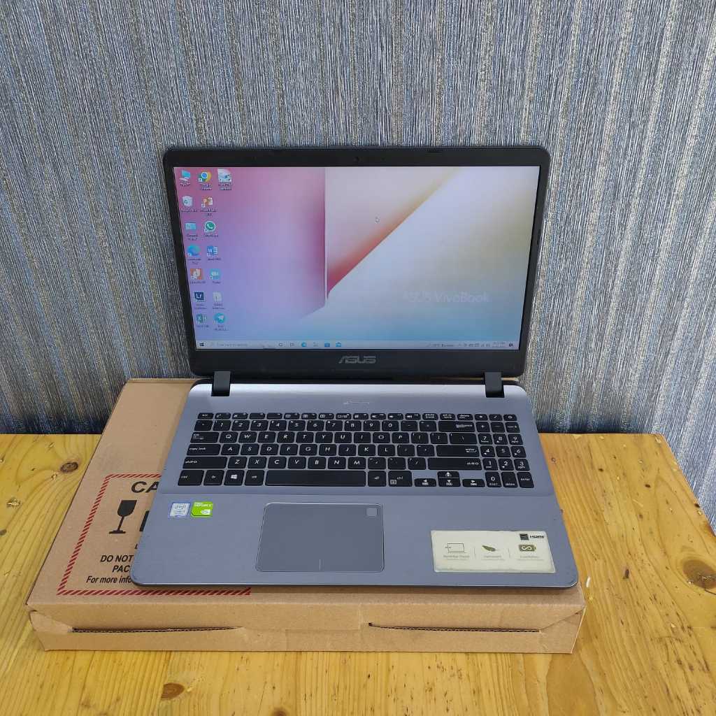 Laptop Asus VivoBook A507UF, Intel Core i3 - 7020U, Gen 7Th, ##DualVga, Super Slim, Seri Baru, Lengk