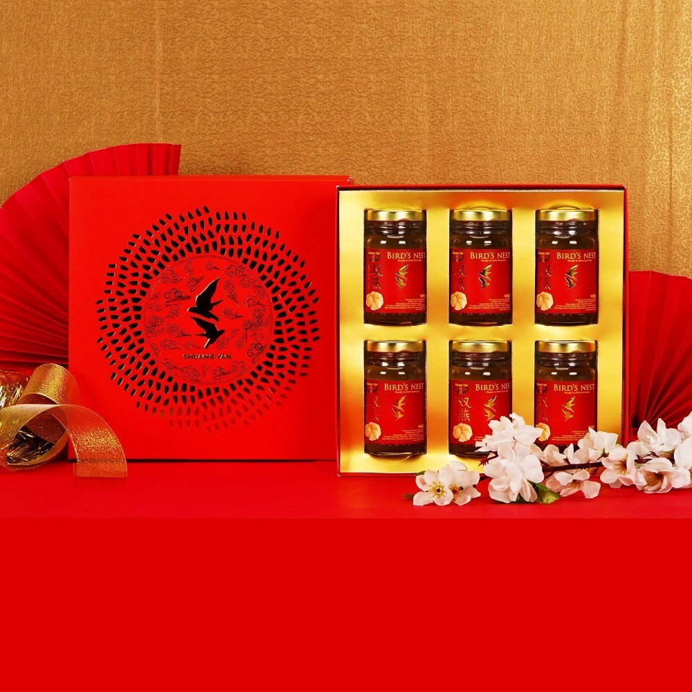 

SHUANG YAN - Imlek Hampers - Gift Box - Bingkisan - Parcel - Natal Hampers - Minuman Sarang Burung Walet