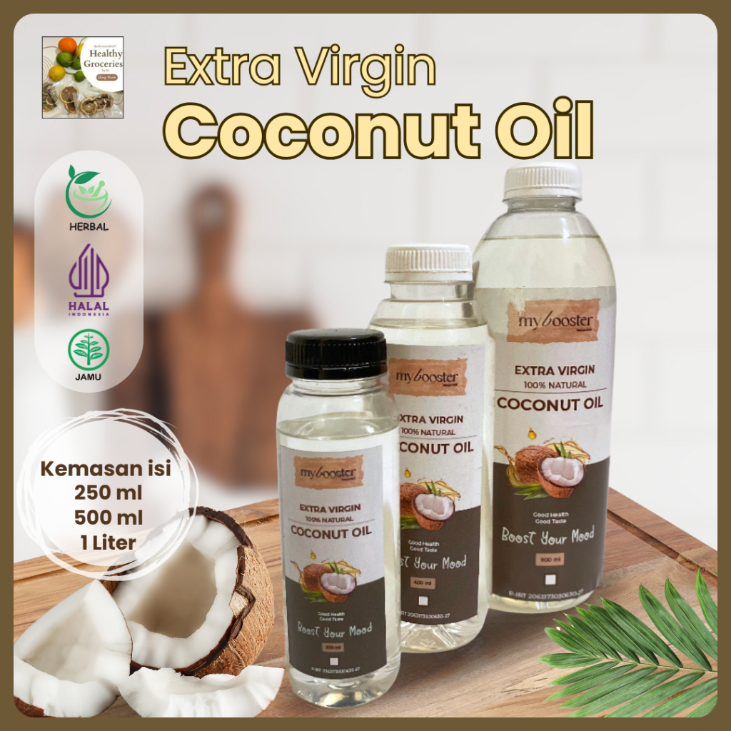 

Extra Virgin Coconut Oil VCO Asli Premium / Minyak Kelapa Murni Original / Minyak Kelapa Serbaguna