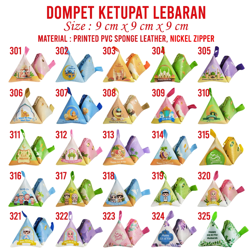 

Promo Buy 10 Random Free 1 Dompet Ketupat Lebaran Amplop Angpao Fitrah THR Idul Fitri Segitiga Kupat