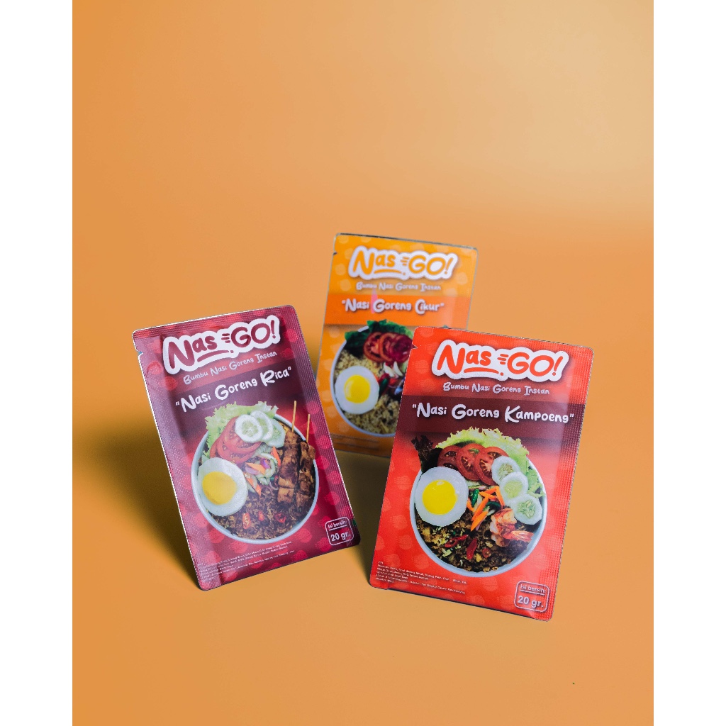 

NAS-GO! Bumbu Nasi Goreng Instan - 1 Sachet