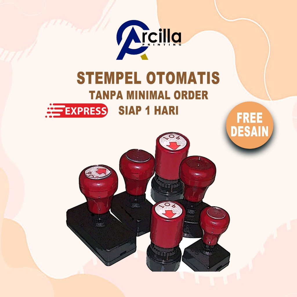 

Stampel CAP Flash Otomatis Tinta - Tanpa Bantalan - High Quality Original - FREE DESAIN ( EXPRESS )